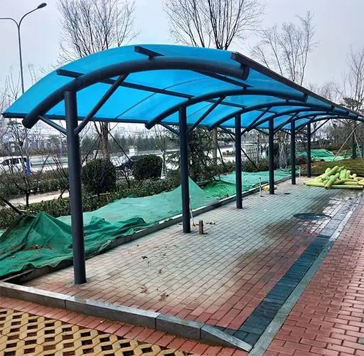 嫩江市膜结构自行车棚